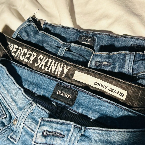 JEANS LOT 3 pairs for $45 (CoH, DKNY Jeans, Hudson) - Picture 3 of 3